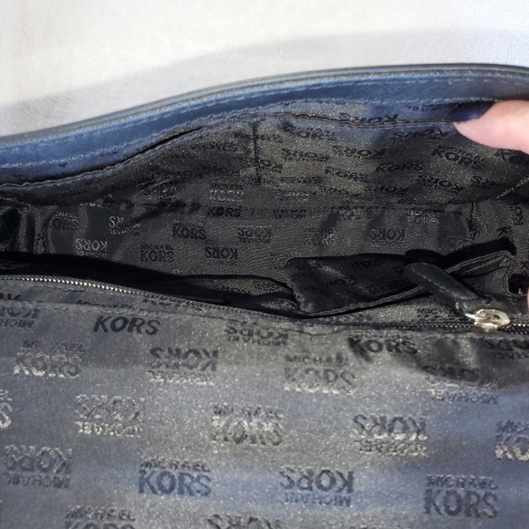 Michael Kors Black Satchel Crossbody Bag - Picture 8 of 9